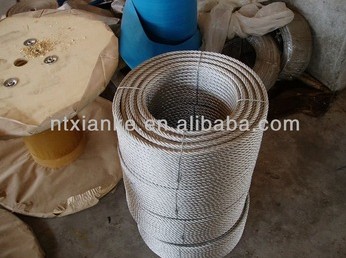Galvanized Steel Wire Rope 6x12+7fc